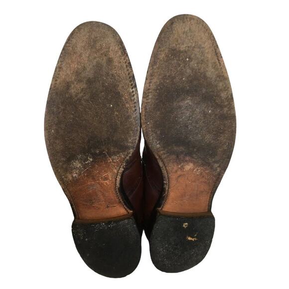 Allen Edmonds Shoes Mens 8.5 Leather McClain Oxford Wing Top Dress Brown main image 12